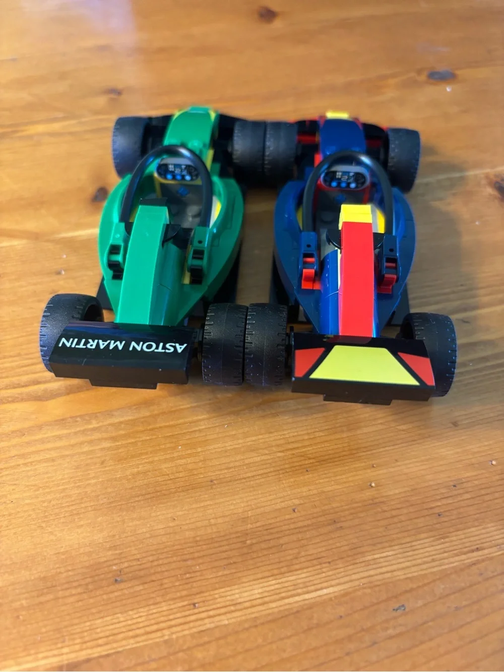 LEGO Formula 1 Race Cars - RB20 and AMR24 From Set 60445